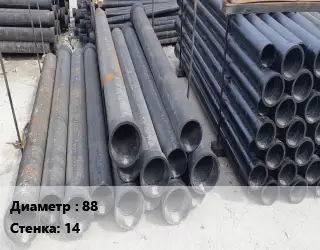 Труба чугунная 88 s=14 без покрытия